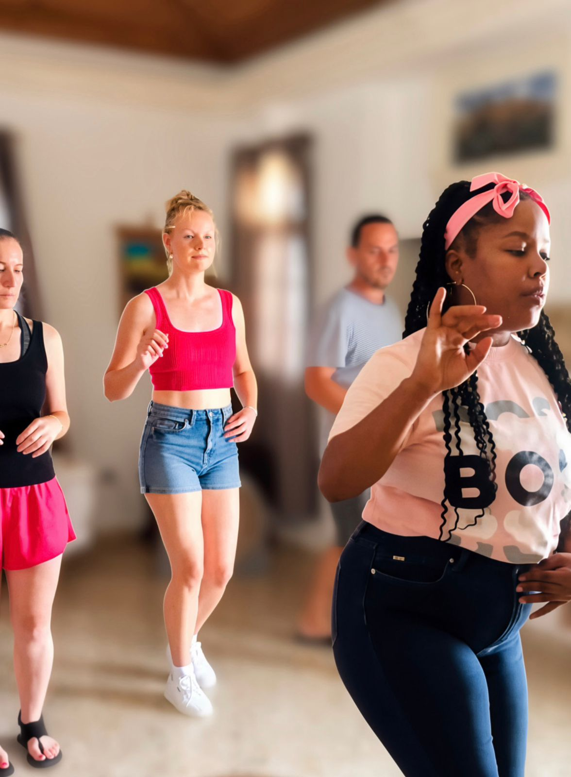 Dance class from past experience