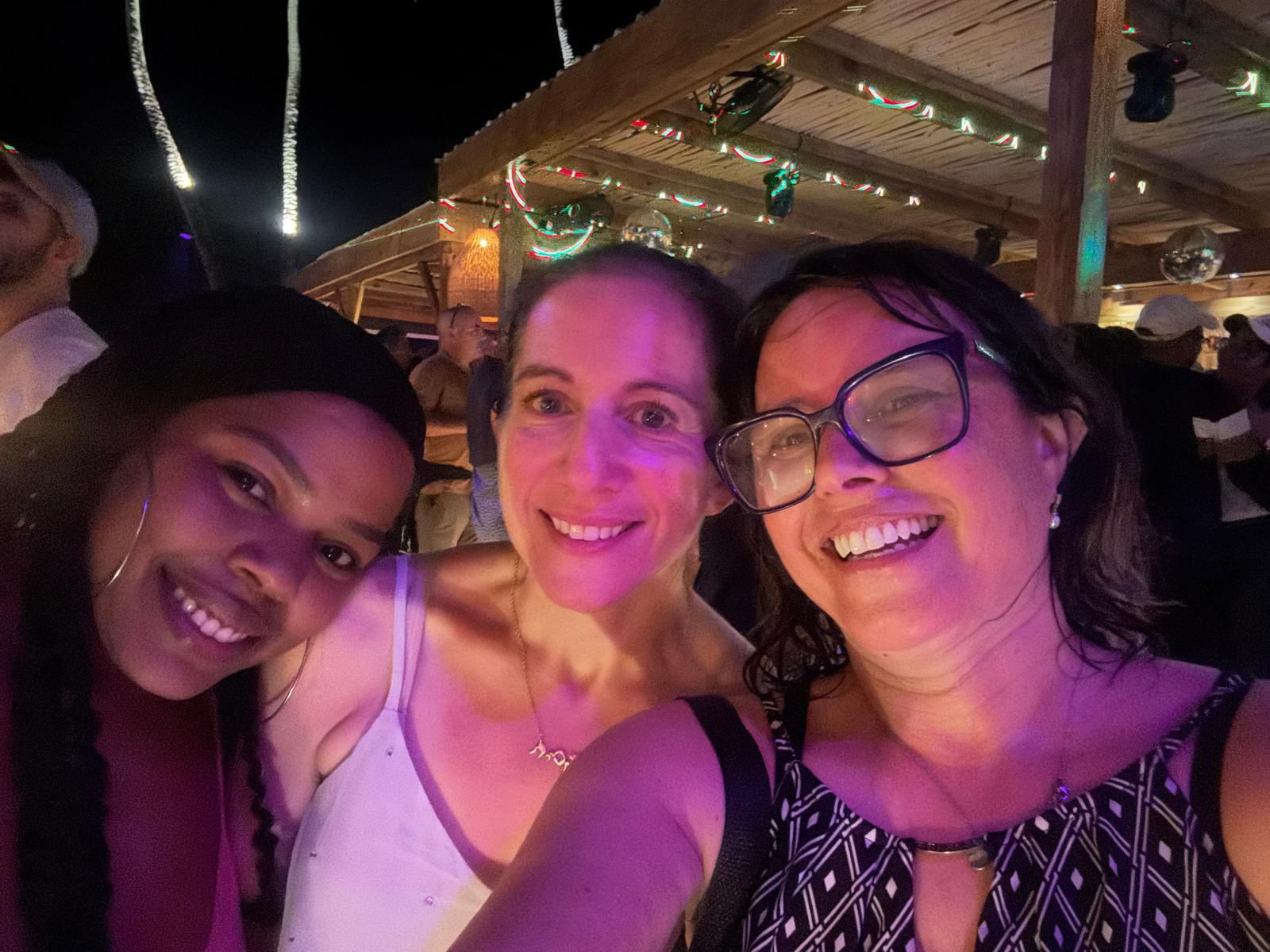 Night social moment from a past experience